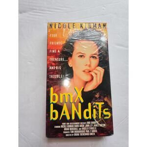 BMX Bandits VHS 1993 Nicole Kidman Vintage BMX Movie Front Row Untested